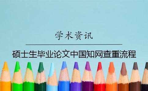 碩士生畢業(yè)論文中國(guó)學(xué)術(shù)查重流程