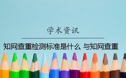 學術查重檢測標準是什么？ 與學術查重標準最相近的網站